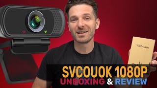 Cheap Amazon WebCam Svcouok 1080P Unboxing and Review | Comparison To Logitech C922 Pro