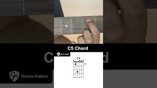 How To Play The C5 Chord On Guitar - Guvna Guitars