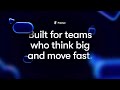 Framer for Enterprise: Built for teams who think big and move fast.