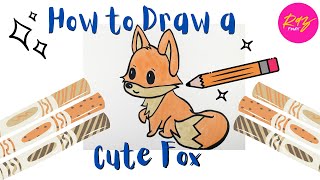 How to Draw a Cute Fox