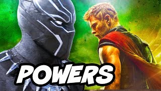 Black Panther Powers Explained vs Iron Man and Thor - Trailer Analysis