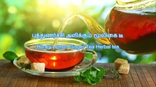 Honey Lemon Ginger Tea Herbal tea(For Weight Loss) - புத்துணர்ச்சி அளிக்கும் மூலிகை டீ