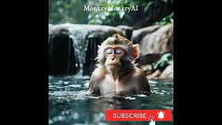 Tingkah Monyet lucu 2 #monkey #funny #monyet #lucu #cuteanimals #viralvideo #fyp #shorts #shortvideo