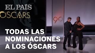 Todas las nominaciones a los Oscar 2018| Cultura
