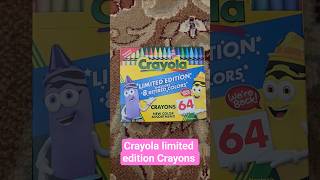 Crayola Limited Edition Crayons #crayola #limitededition #funcoloring