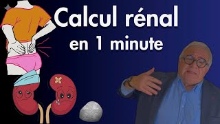 Calcul rénal: causes, signes et traitements.