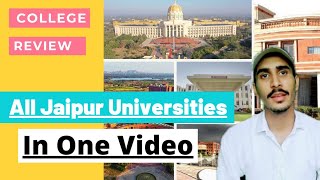 Top universities of Jaipur review. which you should join ? LNMIIT, Manipal, VGU, JNU,Poornima, JECRC