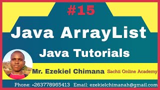 Learn Java ArrayList in 13 min only | Java Tutorials with Mr Ezekiel