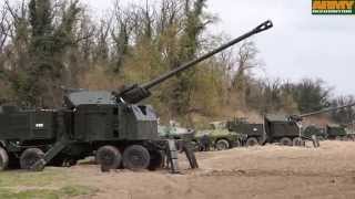 Visit report BSS Yugoimport Nora B 52K1 howitzer factory & live firing Army Recognition Group Defens
