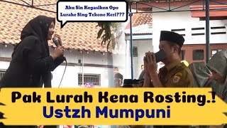 PENGAJIAN MUMPUNI !! PAK LURAH KENA ROSTING!!!