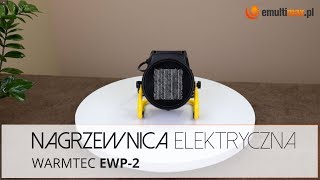 Elektryczna nagrzewnica powietrza WARMTEC EWP-2 | 2kW