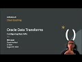 Oracle Data Transforms - Configuring Rest APIs