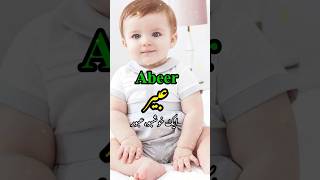 मुस्लिम लड़कों के नाम 2024 |Muslim Boys cute Name 2024 | Latest Muslim Baby Boy Names 2024 New names