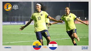 ECUADOR vs. PARAGUAY [1-0] | RESUMEN | CONMEBOL SUB17 FEM | FASE FINAL