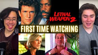 REACTING to *Lethal Weapon 2 (1989)* IT'S JOE PESCI!!! (First Time Watching) 80s Movies