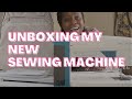 Unboxing the New Sewing Machine | Husqvarna Viking Designer Sapphire 85