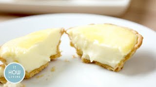 [Dessert Recipe] How to make Japanese Cheese Tart?  | HowLiving