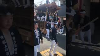 令和4年 岸和田だんじり祭 前日試験曳き_09 南上町