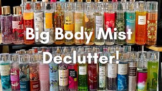 Big Body Mist Declutter - Bath \u0026 Body Works + Victoria's Secret