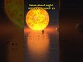 how far away is our sun fun facts space shorts shortsviral