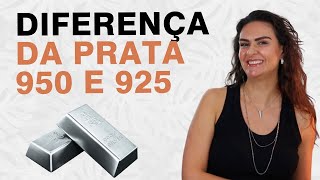 Diferença da Prata 925 e 950 I Halita Semijoias