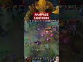 Crazy Play Sand King RAMPAGE !!! #dota2short #shotrs #dota2 #rampage