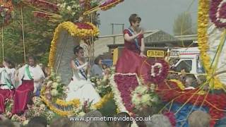 Spalding Flower Parade, archive film 1960s