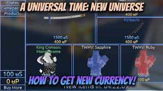 (AUT) HOW TO GET NEW CURRENCY TO BUY SKINS! (UNIVERSAL COINS)
