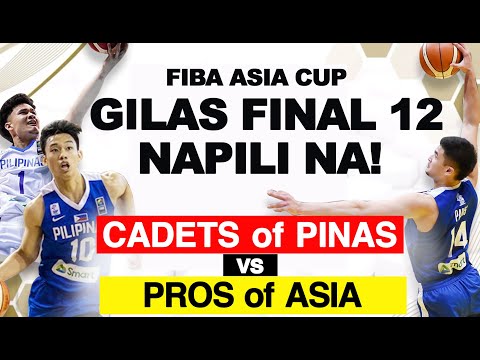 Gilas Pilipinas Final 12 Line Up Fiba Asia Cup 2021 Qualifiers 2nd Window