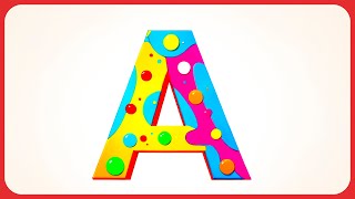 SONG ABOUT THE LETTER A | Song for Kids | Super Simple Songs | Bubblegum Beats