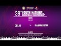 KO43 |DELHI VS MAHARASHTRA | BOYS | 39TH YOUTH NATIONAL BASKETBALL CHAMPIONSHIP