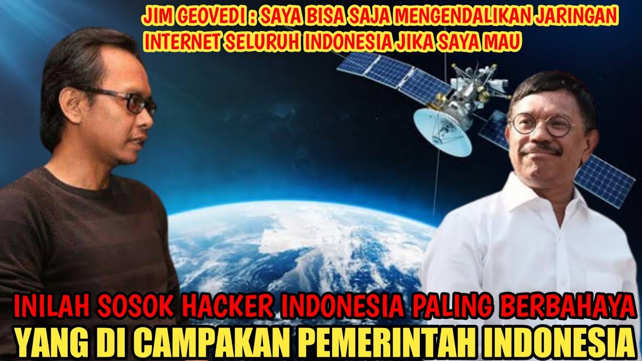 DULU DI BUANG SEKARANG DI BUTUHKAN? JIM GEOVEDI SOSOK HACKER INDONESIA ...