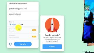 Ako mi poslať video pomocou služby wetransfer