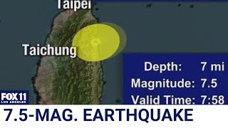 Massive earthquake rocks Taiwan, setting off tsunami concerns for Japan