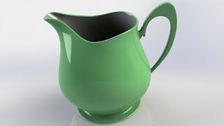 Solidworks: pot