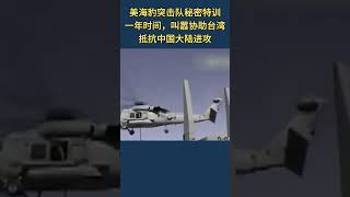 美海豹突击队秘密特训一年时间，叫嚣协助台湾抵抗中国大陆进攻#台湾 #臺灣