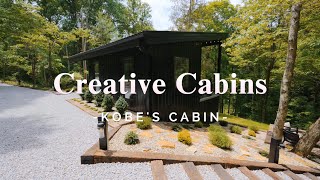 Kobe’s Cabin at Creative Cabins in Hocking Hills! 🌲✨