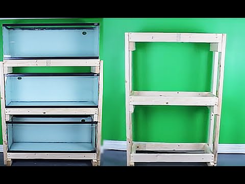 HOW TO: build an aquarium rack - cheap and easy HOW TO: build an aquarium rack - cheap and easy