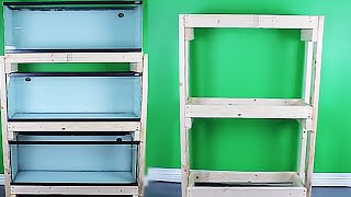 HOW TO: build an aquarium rack - cheap and easy