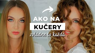 Ako si urobiť kučeravé vlasy: Jednoduchý návod