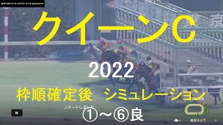 クイーンC（GⅢ）2022シミュレーション枠順確定後6パターン【競馬予想】WP9