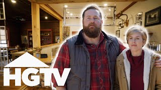 Ben And Erin Help Turn Old House Into A RESTAURANT | Home Town