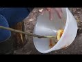 Making Toffee Apples on a Fire (clip)