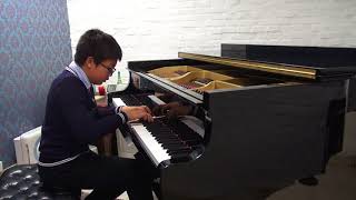 Fuyin Liu plays Beethoven Op.13 sonata, 1st mov.