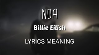 Billie Eilish - NDA (Lyrics Meaning)