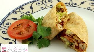 Chipotle Chicken Wrap with Avocado ~ Amy Learns to Cook