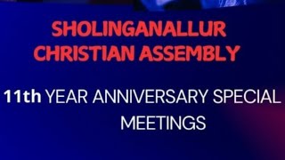 Sholinganallur Christian Assembly session-8//Bro.Ebenezer Pavitharan on 2/2/2025