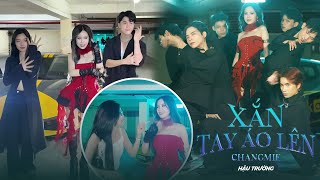 Chấn động ThịnhNy đột nhập phía sau hậu trường MV tiền tỉ của em út Changmie | HT MV XẮN TAY ÁO LÊN