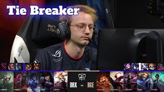 DRX vs RGE - Tie Breaker | Day 7 LoL Worlds 2022 Main Group Stage | DRX vs Rogue - Groups full game