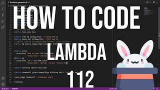 how to code racket 111 - lambda